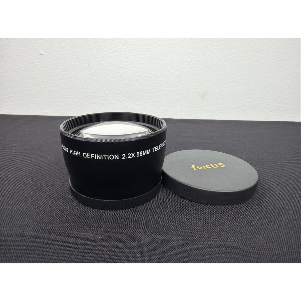 2.2x Ultra Fast Auto Focus High Definition 62mm Telephoto Lens by Ultimaxx MINT